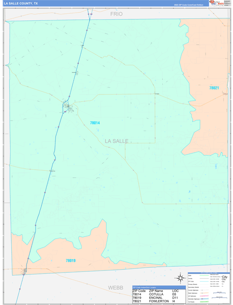Maps Of La Salle County Texas